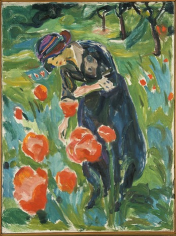 Edvard Munch, Woman with Poppies, 1918–19 / Foto: © Kunstsammlung NRW